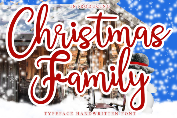 Christmas Family Font