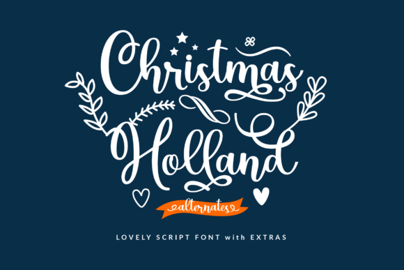 Christmas Holland Font Poster 1