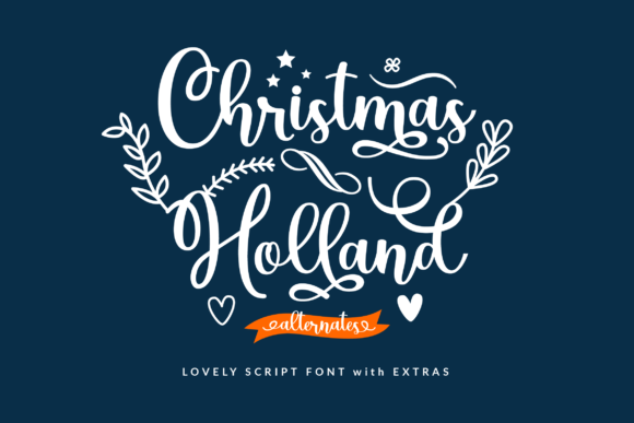 Christmas Holland Font