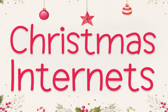 Christmas Internets Font Christmas Internets Font Poster 1