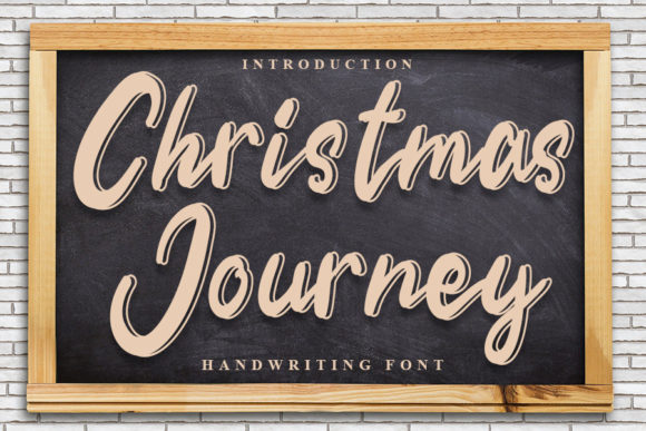 Christmas Journey Font Poster 1