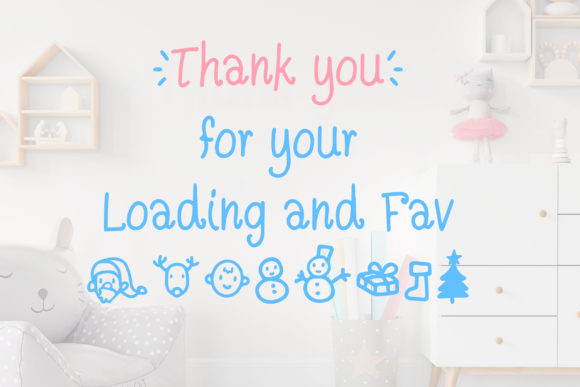 Christmas Kids Font Poster 6