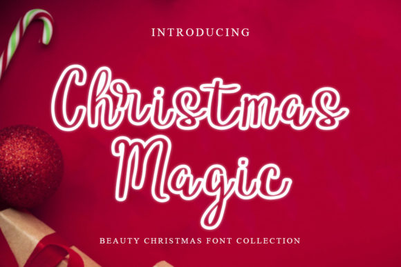 Christmas Magic Font Poster 1