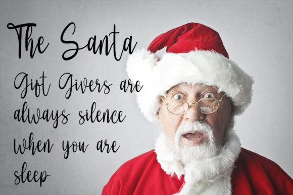 Christmas Melody Font Poster 5