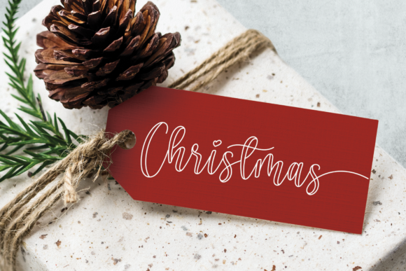 Christmas Melody Font Poster 4