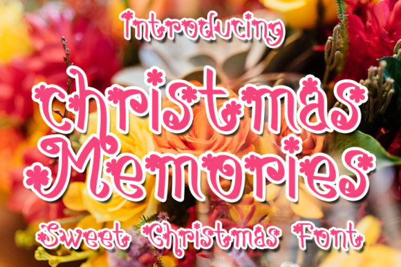 Christmas Memories Font Poster 1