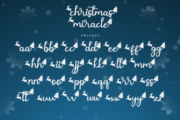 Christmas Miracle Font Poster 10