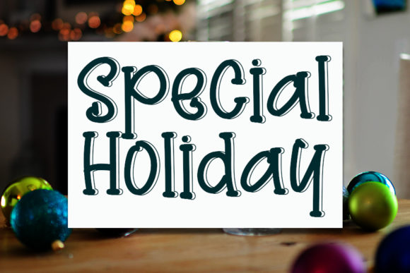 Christmas Moments Font Poster 3