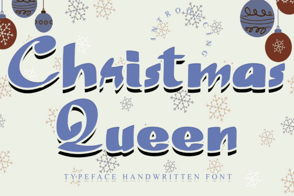 Christmas Queen Font