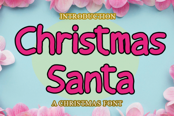 Christmas Santa Font