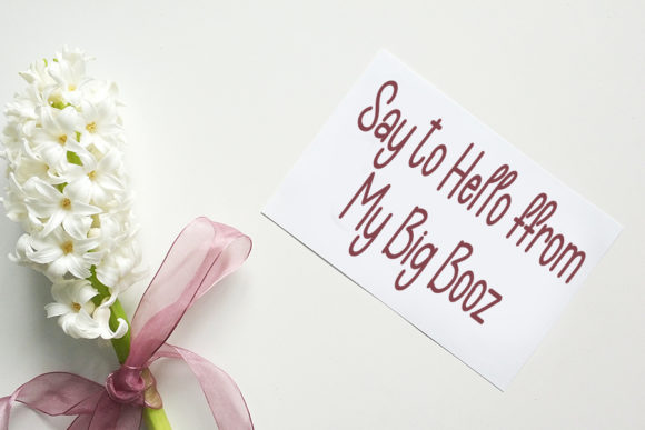 Christmas Solution Font Poster 2