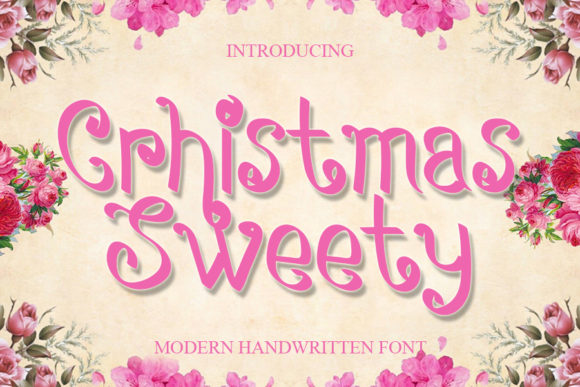 Christmas Sweety Font Poster 1
