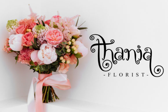 Christmas Thania Font Poster 6