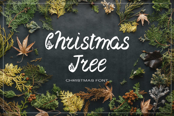 Christmas Tree Font