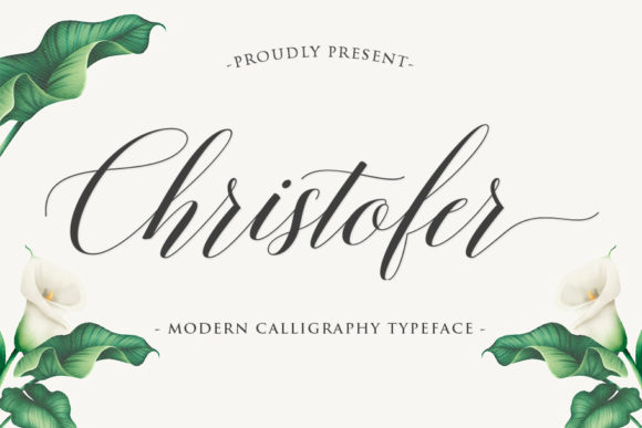 Christofer Font Poster 1