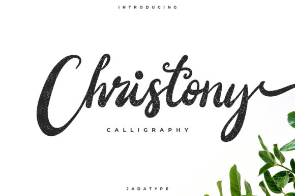 Christony Font Poster 1