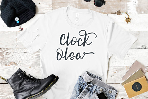 Christy Font Poster 3