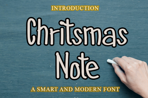 Chritsmas Note Font