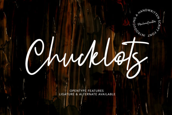 Chucklots Font Poster 1