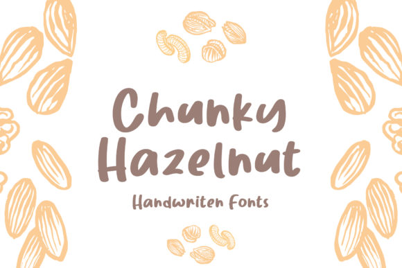 Chunky Hazelnut Font