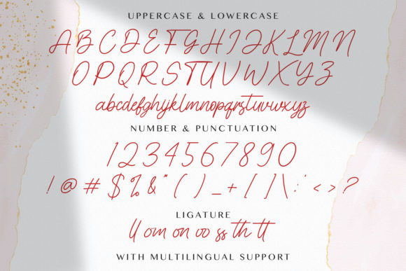 Cinthya Amy Font Poster 14