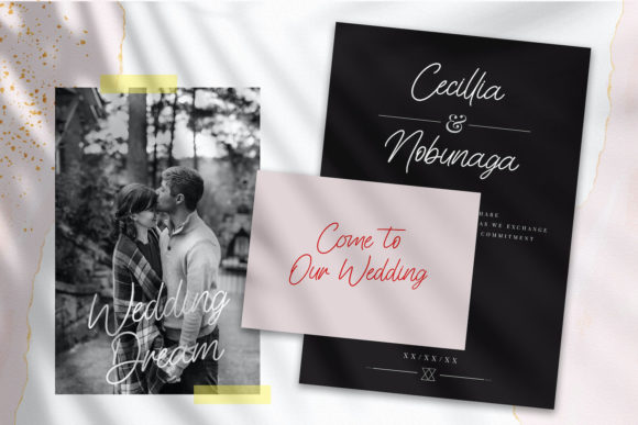 Cinthya Amy Font Poster 5
