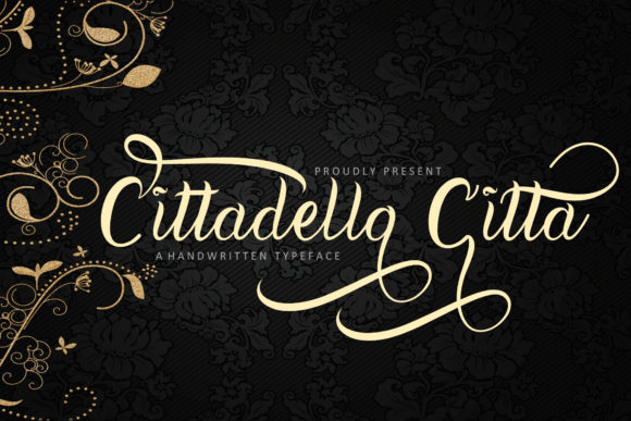 Cittadella Citta Font Poster 1