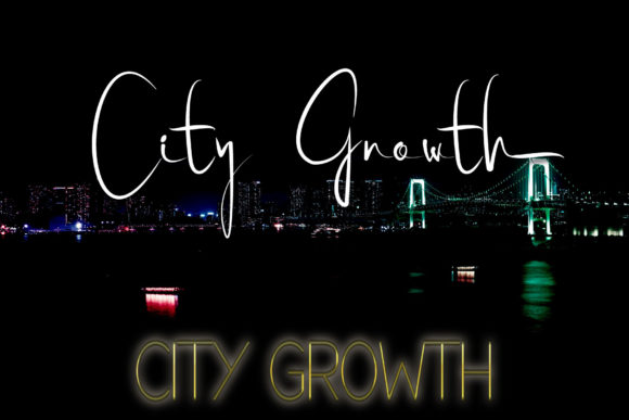City Growth Font Poster 1