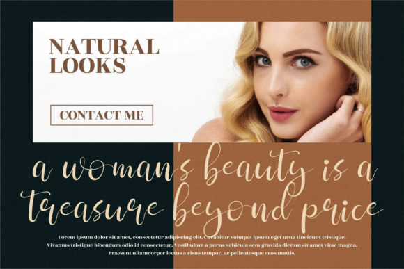 Clara Sherly Font Poster 4