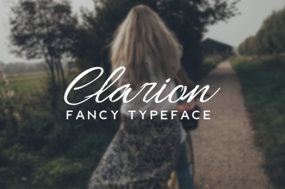 Clarion Font Poster 1