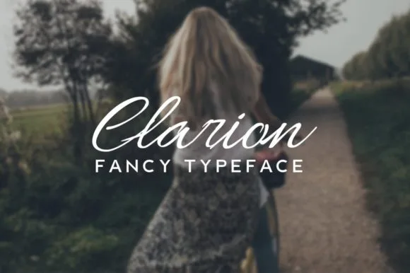 Clarion Font Clarion Font Poster 1