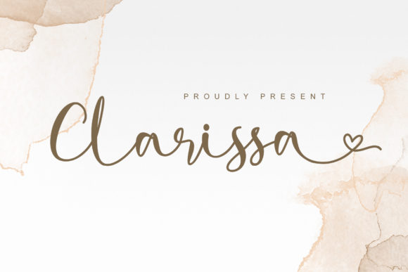 Clarissa Font Poster 1
