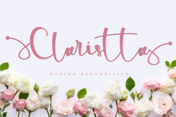 Claristta Font Poster 1