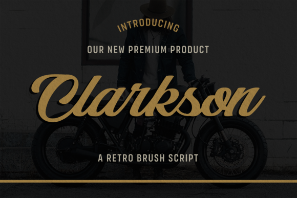 Clarkson Font Poster 1