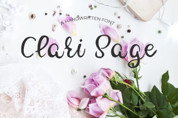 Clary Sage Font Poster 1