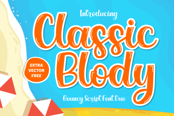 Classic Blody Font Poster 1