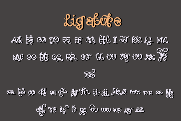 Classic Design Font Poster 3