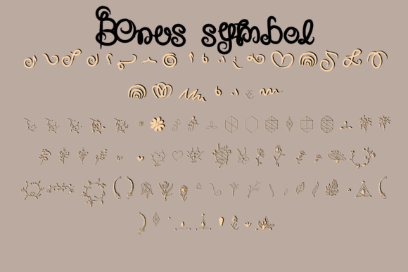 Classic Design Font Poster 4
