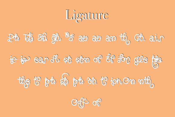 Classic Design Font Poster 6