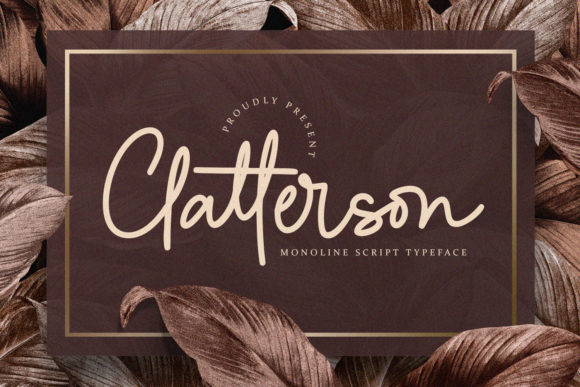 Clatterson Font