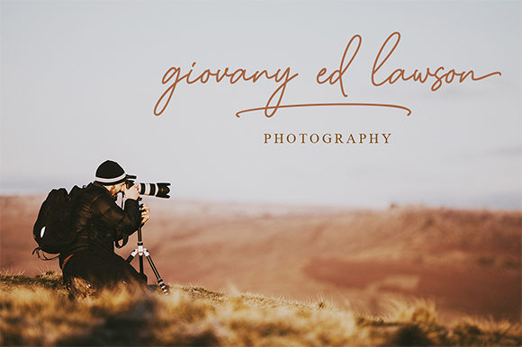 Claudiana Font Poster 4