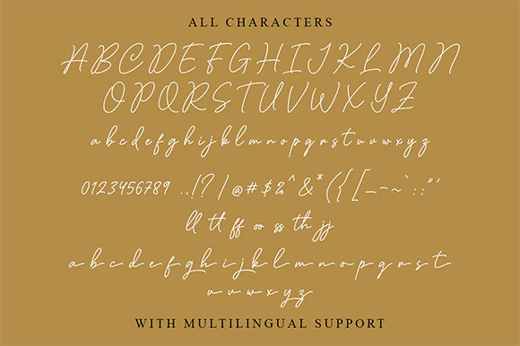 Claudiana Font Poster 7