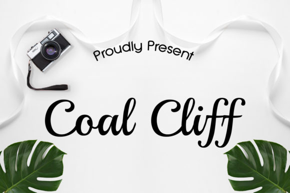 Coal Cliff Font Poster 1