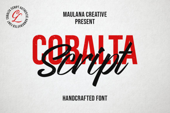 Cobalta Font Poster 2