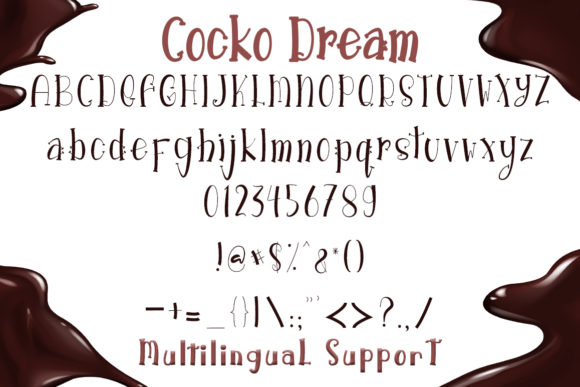 Cocko Dream Font Poster 2