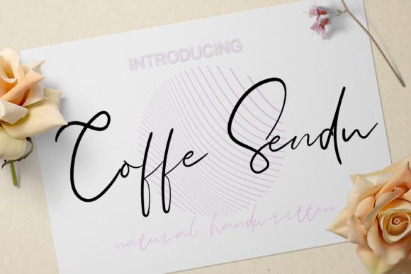 Coffe Sendu Font Poster 1