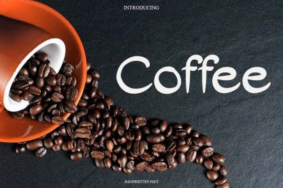 Coffee Font Poster 1