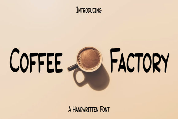 Coffee Factory Font Poster 1