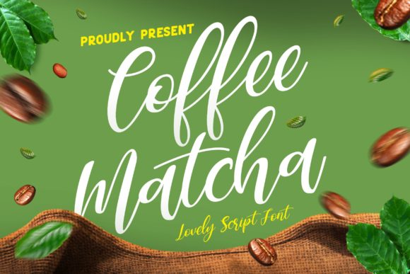 Coffee Matcha Font Poster 1