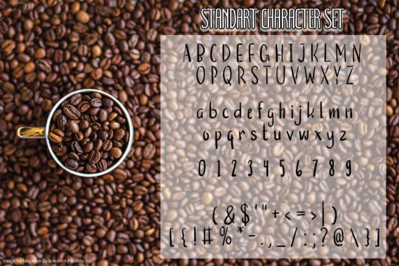 Coffee Phylosophy Font Poster 2